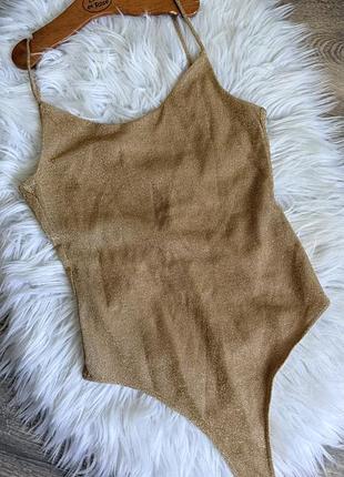 Боді з люрексом, xs 3