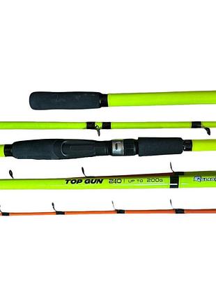 Удилище gladiator top gun 2.40m до 200g (gl8143) 4