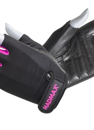 Перчатки для фитнеса madmax mfg-251 rainbow pink xs