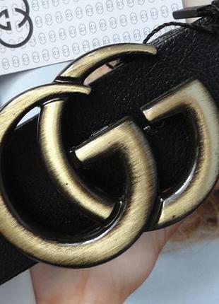 Женский кожаный ремень в стиле gucci