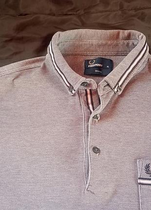 Чоловіче поло fred perry сіре