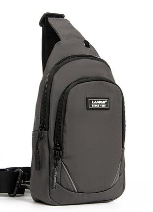 Podium сумка мужская на плечо нейлон lanpad 8805 grey мал