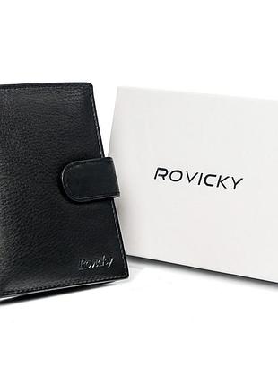 Кошелек мужской rovicky n74l-pz-ccr-black