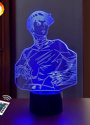 3d ночник "рок ли" (увеличенное изображение) 16 цветов + пульт ду 3dtoyslamp