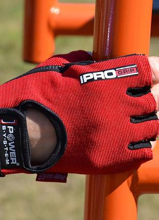 Перчатки для фитнеса power system ps-2250 pro grip red m 9