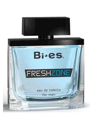 Туалетна вода чол. 100 мл fresh zone тм bi-es 7копійок