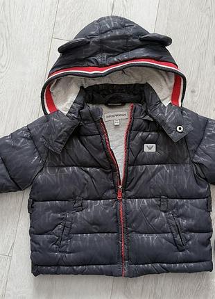 Тепла куртка armani для малюка 🧸 4