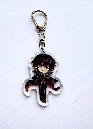 Акриловий брелок лелуш ламперуж - код гіасс code geass