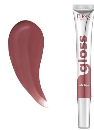 Блиск для губ gloss silk lips № 12 від bless beauty