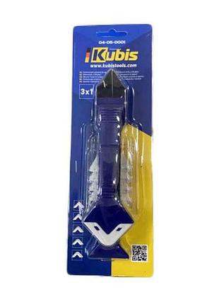 Шпатель силіконовий 3в1 тм kubis 7копійок