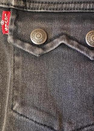 Куртка джинсова сіра levi's оригінал 4