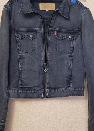 Куртка джинсова сіра levi's оригінал 3