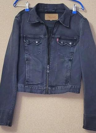 Куртка джинсова сіра levi's оригінал 2