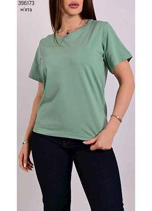 Футболка жін. 0002 арт.00-00396173 р.xs мятный тм family 7 копійок