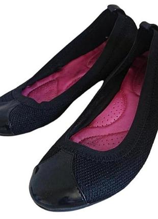 Текстильные балетки dexflex comfort с эффектом памяти (memory foam), размер 34
