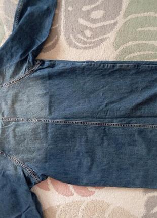 Джинсовый тренч, куртка arket s/m 4