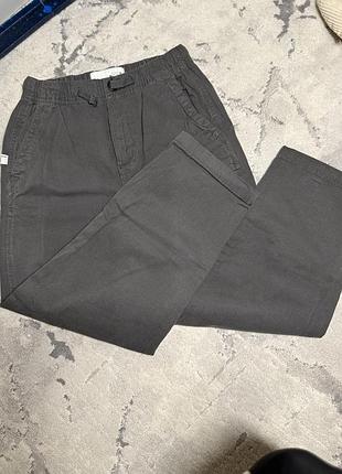 Брюки на хлопчика zara, котон, зріст 128 см