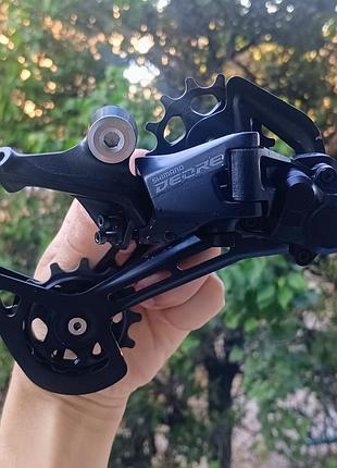 Shimano deore rd-m5100-sgs shadow+ (10-11s) задний переключатель перекидка