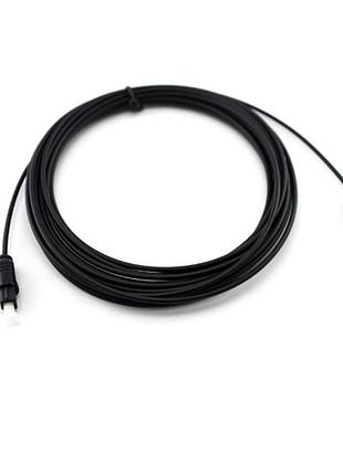 Кабель оптический аудио toslink 5 м od2.2 цифровое соединение для tv колонок, саундбаров