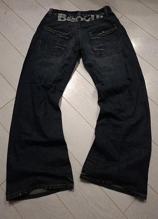 Bench оригинал широкие у2к джинсы унисекс 30×32 мужские базовые джинсы diesel dickies