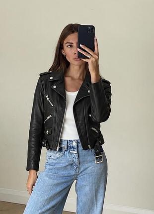 Шкіряна косуха the kooples