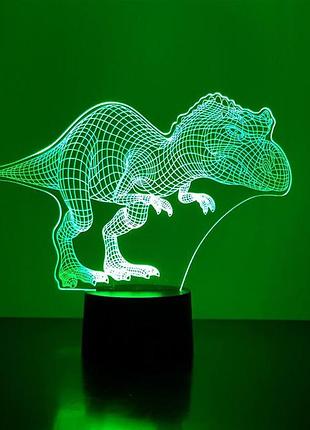 Сменная пластина для 3d светильника "тираннозавр" 3dtoyslamp