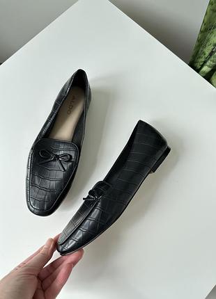 ♥️aldo фактурні лофери балетки 2