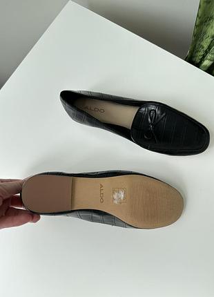 ♥️aldo фактурні лофери балетки 5