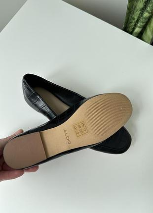 ♥️aldo фактурні лофери балетки 6