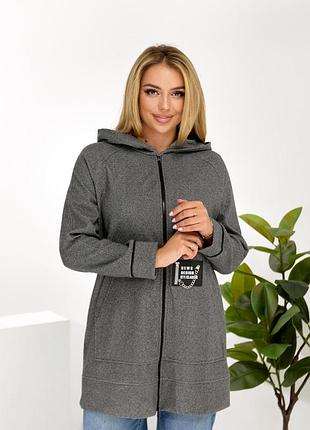 0586 кардиган графіт mariliz