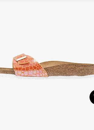 Оранжеві капці birkenstock 5