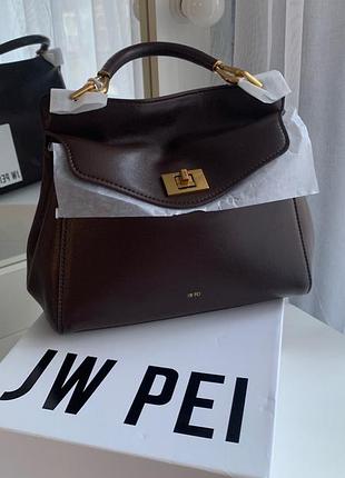 Сумка jw pei lucia brown оригінал 2
