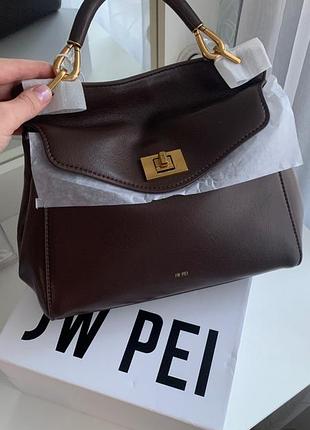 Сумка jw pei lucia brown оригінал 3