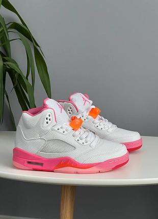 Jordan 5 retro wnba pinksicle safety orange