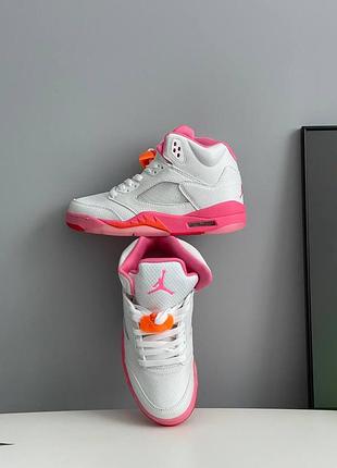 Jordan 5 retro wnba pinksicle safety orange 10