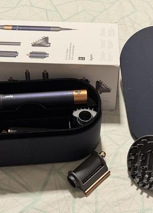 Стайлер дайсон dyson airwrap complete long volumise (prussian blue/copper) 2
