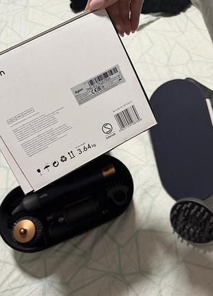 Стайлер дайсон dyson airwrap complete long volumise (prussian blue/copper) 4