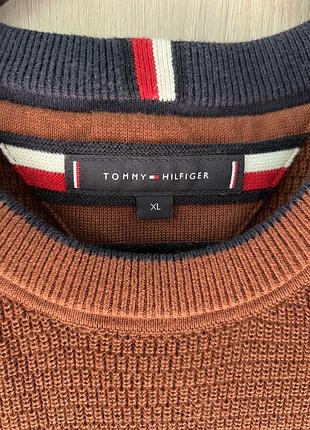 Чоловічий джемпер кофта tommy hilfiger (xl) 4