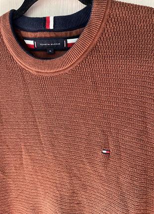 Чоловічий джемпер кофта tommy hilfiger (xl) 2