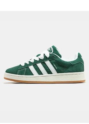 White
кроссовки adidas campus dark green white