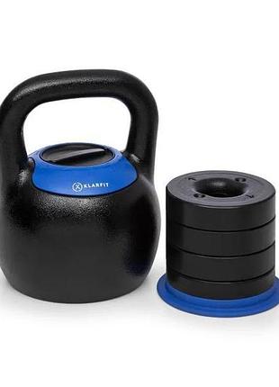 Гиря регулируемая klarfit 16-24 кг