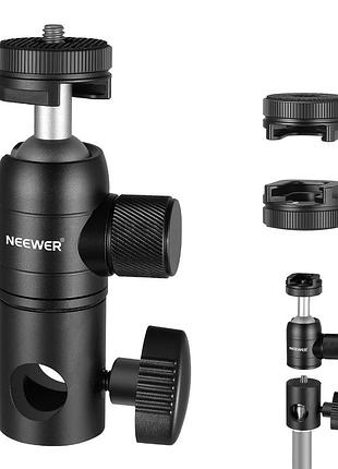 Адаптер с шаровой головой neewer sn-gm06 для крепления света, монитора, аксессуаров на штатив