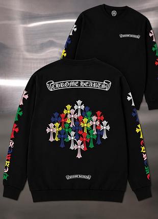 Світшот chrome hearts чорний