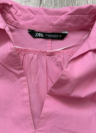 Сукня міні zara рожева 3