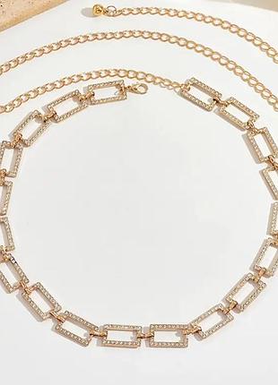 Пояс цепочка juliette gold 3
