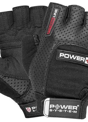 Перчатки для фитнеса power system ps-2500 power plus black s