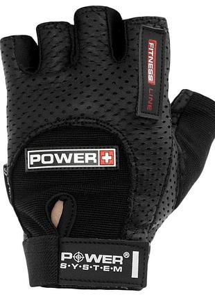 Перчатки для фитнеса power system ps-2500 power plus black s 2