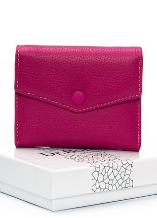 Podium кошелек bright женский кожа dr. bond ws-20 plum-red