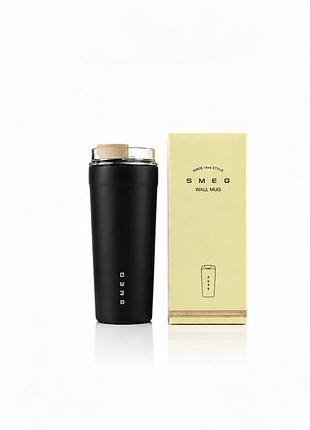 Термокружка smeg 500 ml  чорная