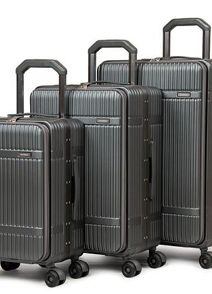 Podium дорожная чемодан 31 abs-пластик dinibao 2052 grey